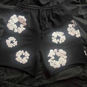 Denim Tears (Black) Shorts 100% cotton